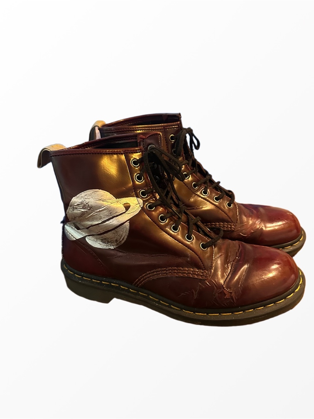 Dr. Martens 1460 Cherry Classic Vegan Leather Boots